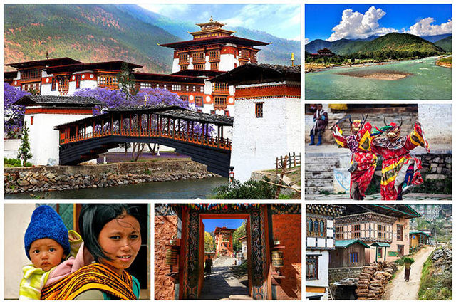 Kelet-India és Bhután tájain