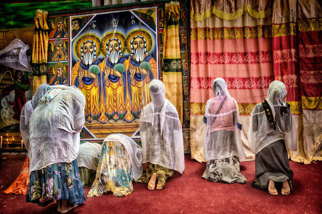 Ortodox kereszténység Etiópiában. Fotó: Bodó Gábor.